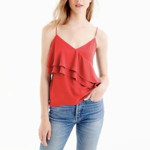 J. Crew Ruffle Tank